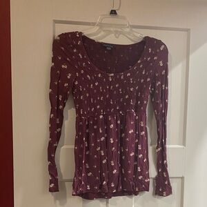 Floral Long Sleeve Top